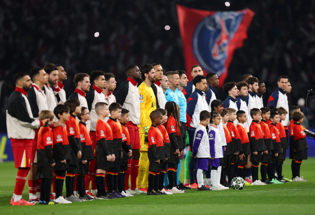 Paris Saint-Germain v Liverpool FC - UEFA Champions League 2024/25 Round of 16 First Leg