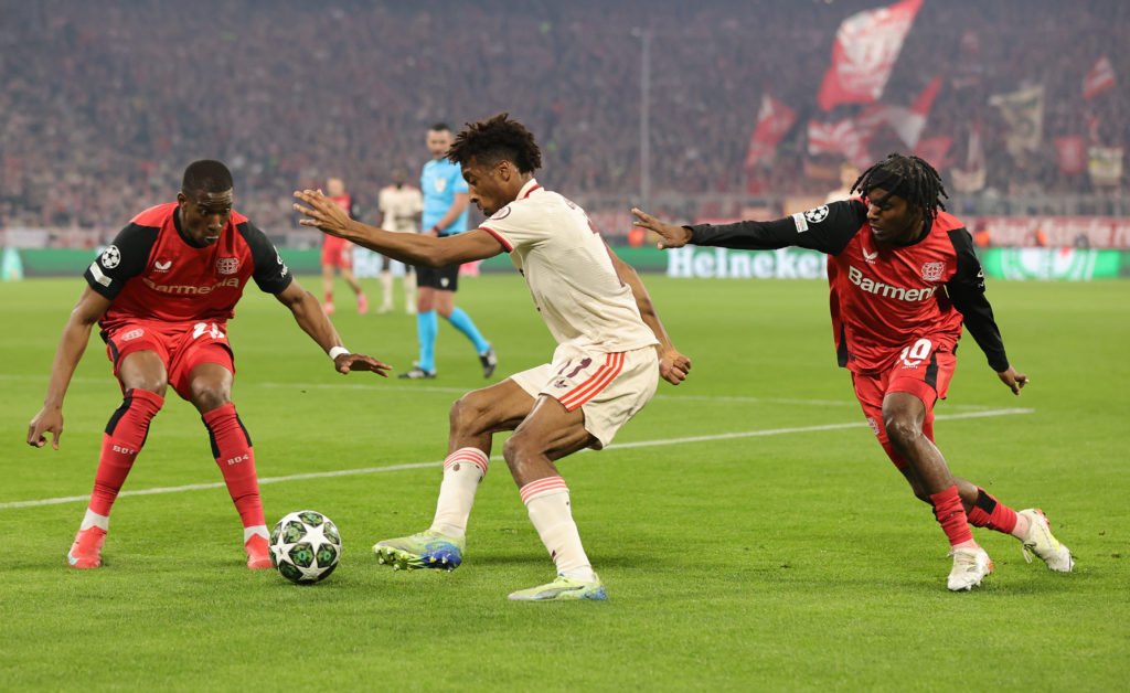 FC Bayern München v Bayer 04 Leverkusen - UEFA Champions League 2024/25 Round of 16 First Leg