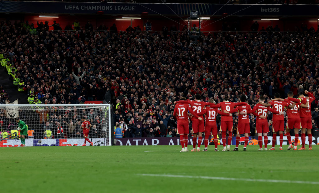 Liverpool FC v Paris Saint-Germain - UEFA Champions League 2024/25 Round of 16 Second Leg