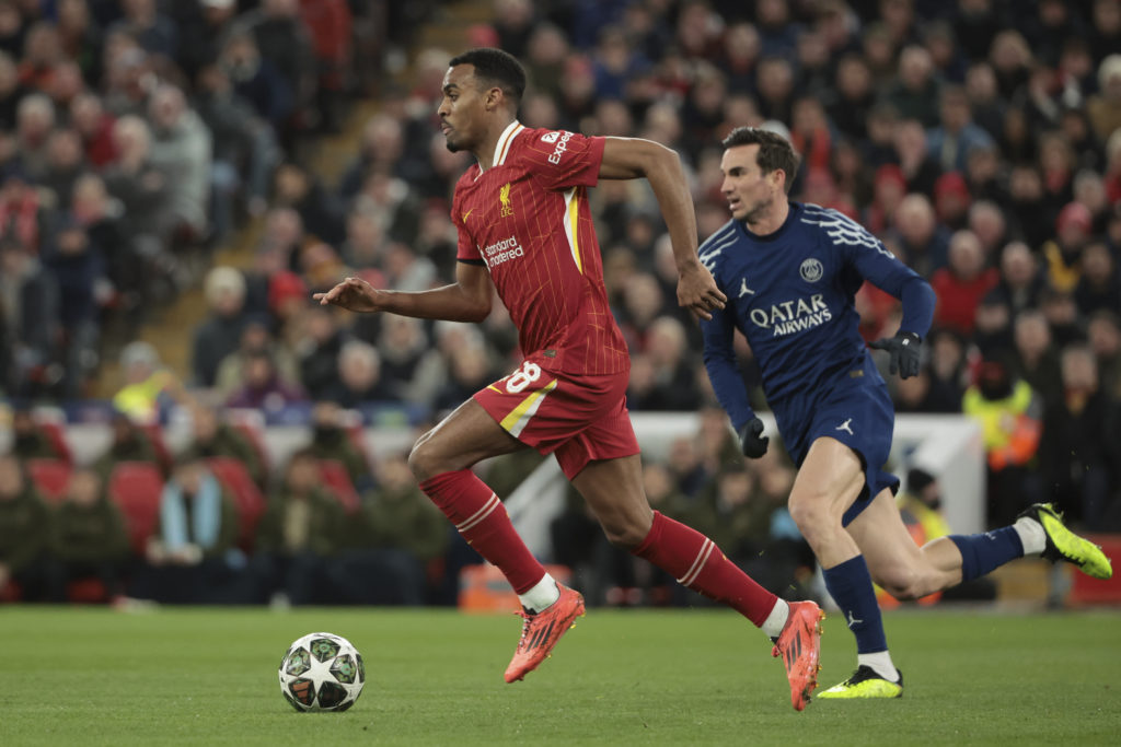 Liverpool FC v Paris Saint-Germain - UEFA Champions League 2024/25 Round of 16 Second Leg