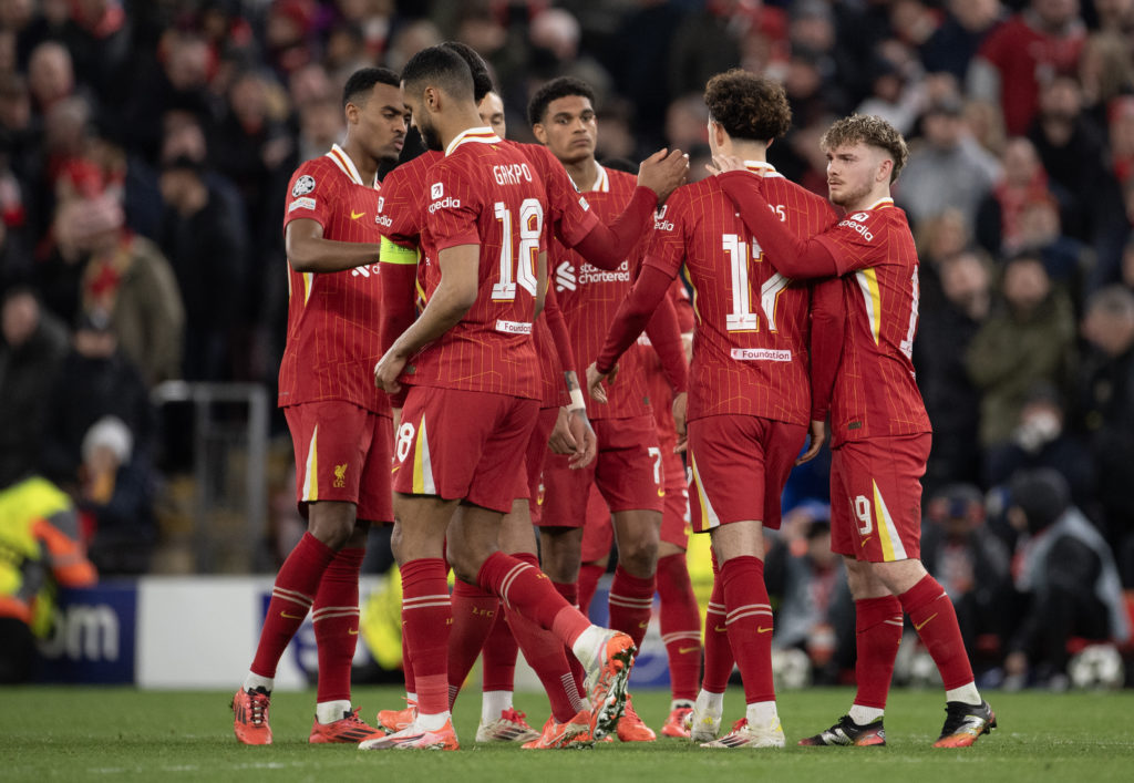 Liverpool FC v Paris Saint-Germain - UEFA Champions League 2024/25 Round of 16 Second Leg