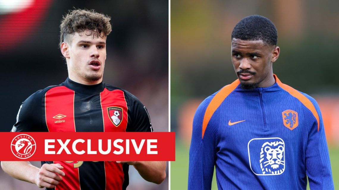 Milos Kerkez of Bournemouth during the Premier League match between AFC Bournemouth and Wolverhampton Wanderers FC, and