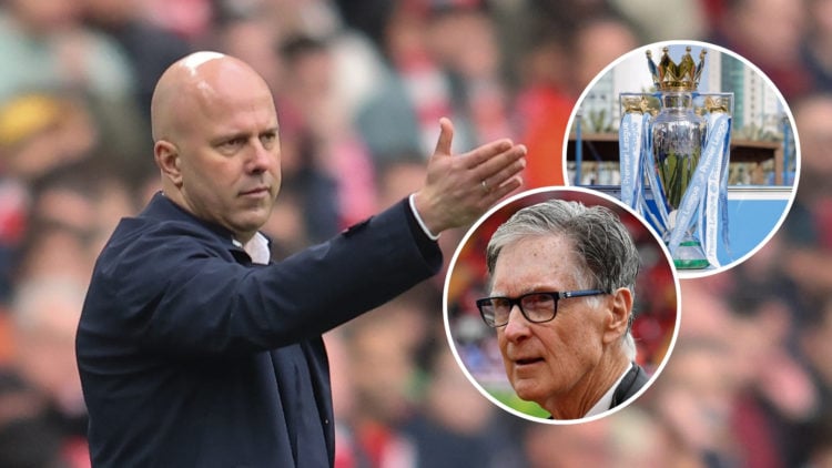 Liverpool Manager Arne Slot is present during the Carabao Cup Final between Liverpool and Newcastle United at Wembley Stadium in London, England, o...
