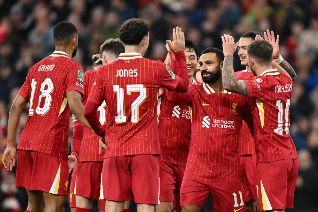 Liverpool v West Ham United - Carabao Cup Third Round