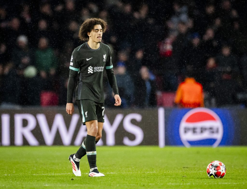 UEFA Champions League 2024/25 League Phase MD8PSV Eindhoven v Liverpool FC