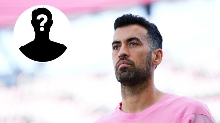 Inter Miami midfielder with a mystery insert