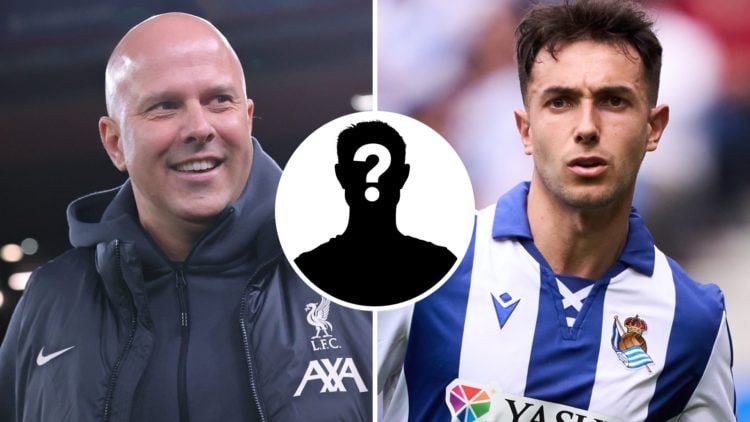 Arne Slot smiles ahead of Liverpool's Champions League last-16 tie against PSG at Anfield. Martin Zubimendi in La Liga action for Real Sociedad aga...