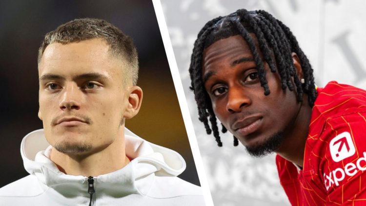 Florian Wirtz lines up before Germany's Nations League match with Bosnia and Herzegovina. Jeremie Frimpong poses in a Liverpool shirt after signing...