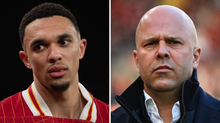 Trent Alexander-Arnold in action for Liverpool during their Champions League clash with PSG. Arne Slot deep in thought ahead of Liverpool's Premier...