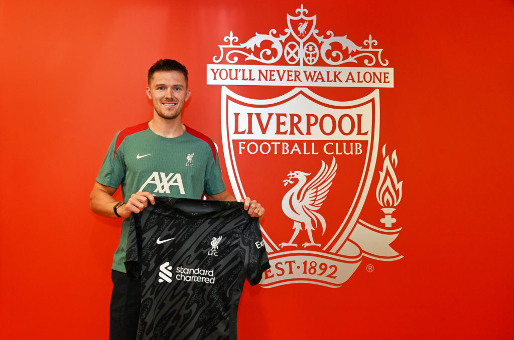 Liverpool Unveil New Signing Freddie Woodman