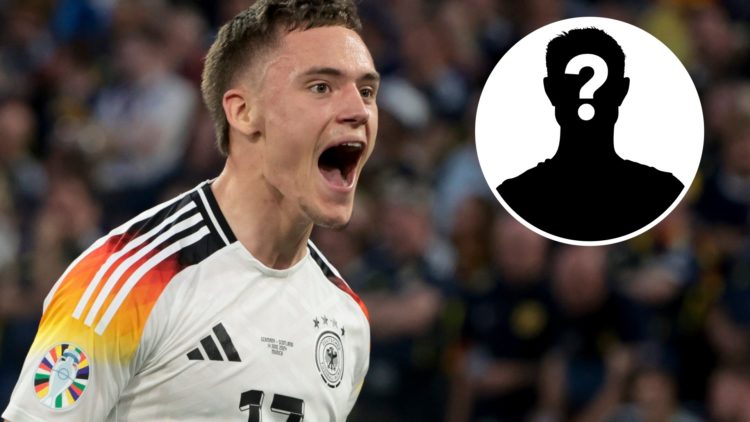 Florian Wirtz of Germany celebrates his goal during the UEFA EURO 2024 group stage match between Germany and Scotland at Munich Football Arena