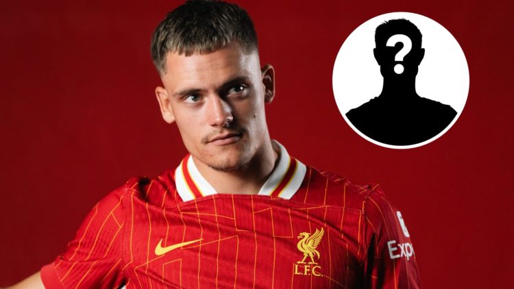 Florian Wirtz is unveiled as a Liverpool player after his signing at AXA Training Centre