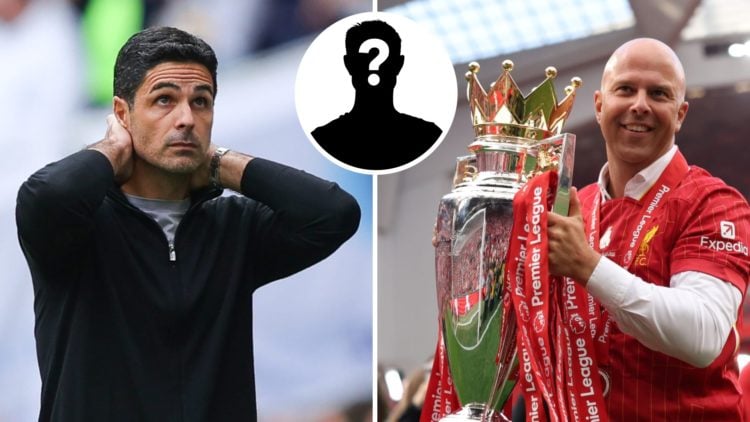 Mikel Arteta, manager of Arsenal, looks dejected during the Premier League match between Tottenham Hotspur FC and Arsenal FC at Tottenham Hotspur S...