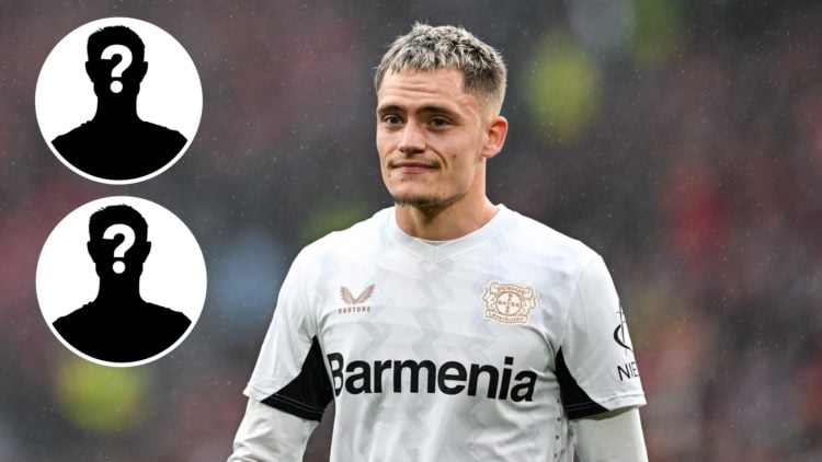 Florian Wirtz in action for Bayer Leverkusen in the Bundesliga