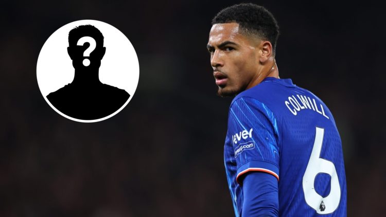 Levi Colwill of Chelsea during the Premier League match between Manchester United FC and Chelsea FC at Old Trafford