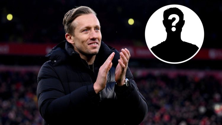 Lucas Leiva former Liverpool player during the Premier League match between Liverpool FC and Brentford FC at Anfield