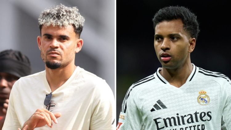 Luis Diaz applauds fans after Liverpool's pre-season friendly against Preston North End at Deepdale. Rodrygo Goes in La Liga action for Real Madrid...