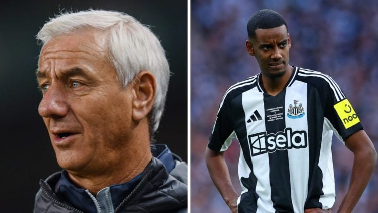 Ian Rush looks on during the Sean Cox charity fundraiser match between Republic of Ireland legends and Liverpool Legends. Newcastle United striker ...
