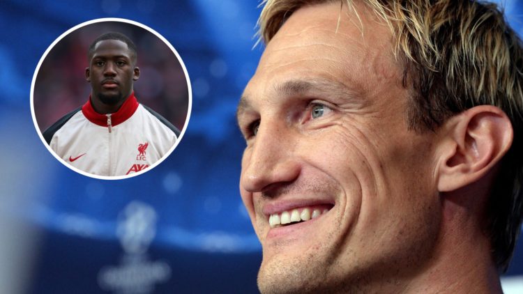 Bayer Leverkusen manager Sami Hyypia answers questions at a press conference ahead of a UEFA Champions League match with Shakhtar Donetsk. Ibrahima...