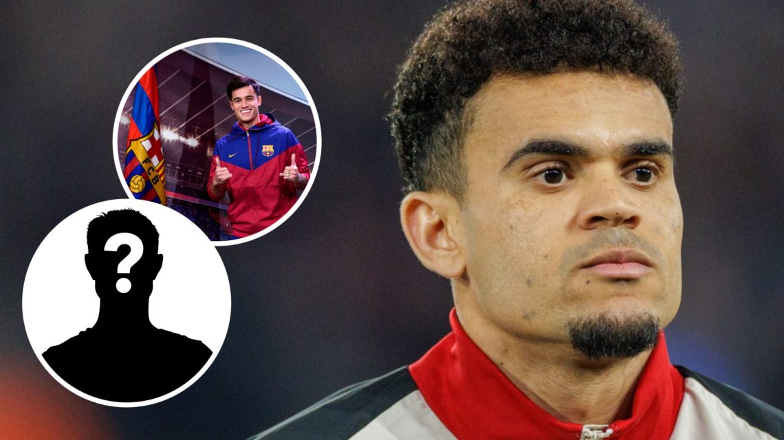 Luis Diaz lines up ahead of Liverpool's UEFA Champions League fixture against Paris Saint German at Parc des Princes. Philippe Coutinho smiles and ...