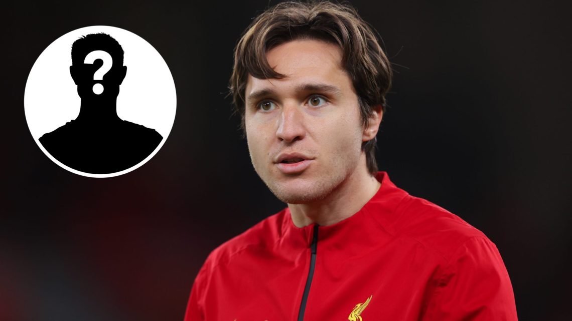 Federico Chiesa of Liverpool during the UEFA Champions League 2024/25 UEFA Champions League 2024/25 Round of 16 Second Leg match between Liverpool ...