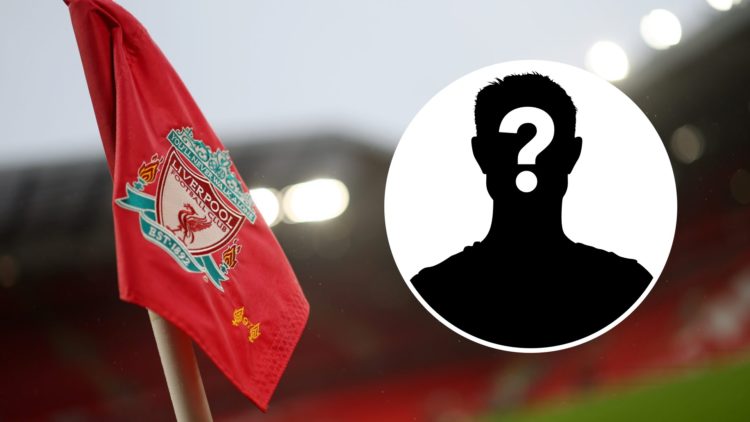 Liverpool flag (left) and mystery player overlay (right)