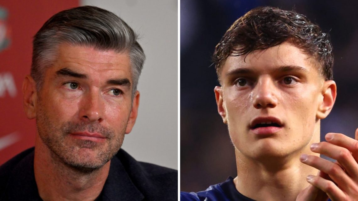 Richard Hughes answers questions after being unveiled as Liverpool's new sporting director. Parma defender Giovanni Leoni applauds after the Serie ...