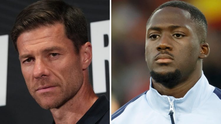 Left: Real Madrid manager Xabi Alonso before their Club World Cup game against PSG. Right: Ibrahima Konate lining up for France.