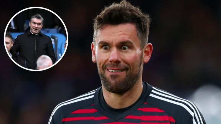 Ben Foster of Watford reacts during the Premier League match between Crystal Palace and Watford FC at Selhurst Park. Richard Hughes, Liverpool Spor...