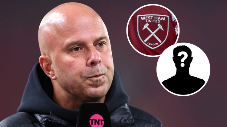 Arne Slot manager / head coach of Liverpool interviewed by TNT Sports ahead of the Premier League match between Liverpool FC and Aston Villa FC at ...