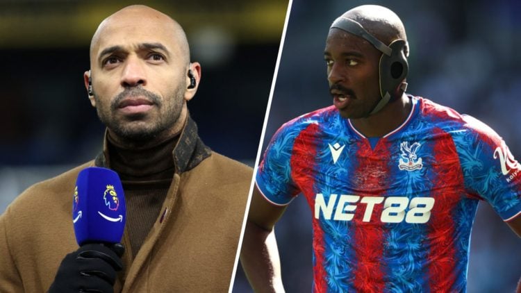 Amazon Prime Video pundit Thierry Henry ahead of the Premier League match between Luton Town and Arsenal FC at Kenilworth Road. Jean-Philippe Matet...