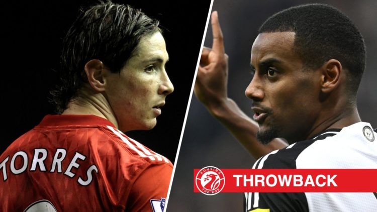 Fernando Torres of Liverpool looks on during the Barclays Premier League match between Liverpool and Fulham at Anfield. Alexander Isak wags his fin...