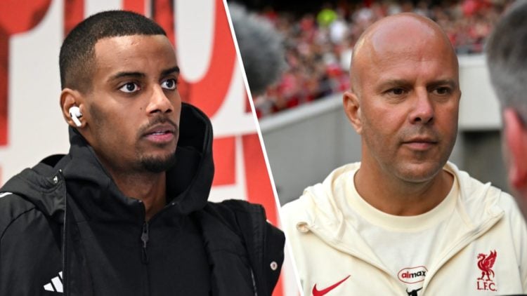 Alexander Isak arrives at Anfield ahead of Newcastle United's Premier League match against Liverpool. Arne Slot speaks to a reporter ahead of Liver...