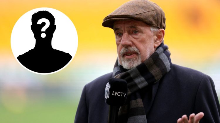 Liverpool TV pundit Mark Lawrenson looks on before the Premier League match between Wolverhampton Wanderers and Liverpool FC at Molineux