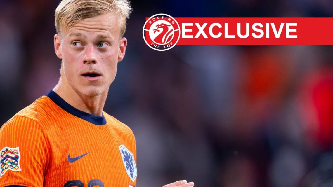 Jan Paul van Hecker in action for the Netherlands in the UEFA Nations League.