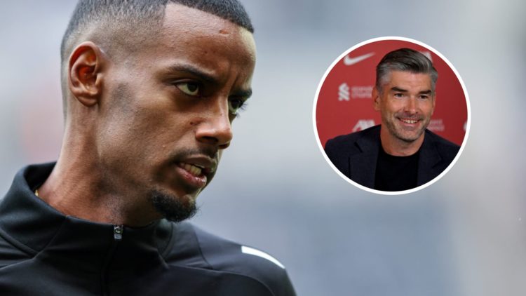 Alexander Isak warms up ahead of Newcastle United's Premier League match against Nottingham Forest at St James' Park. Richard Hughes answers questi...