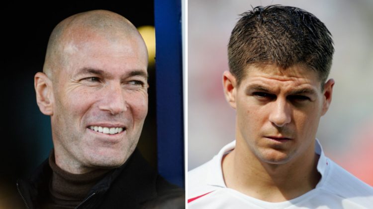 French football legend Zinedine Zidane attends the inauguration of a digital health centre in Marseille. Steven Gerrard lines up ahead of England's...