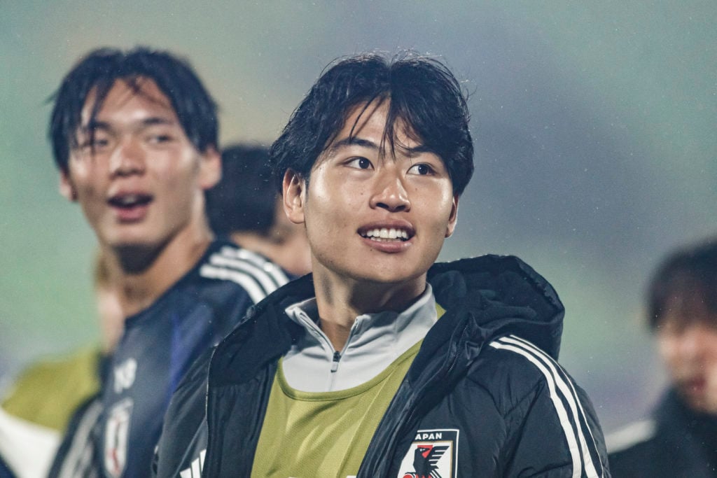 Rion Ichihara pictured after Japan's match against New Zealand at the U20 World Cup in Chile