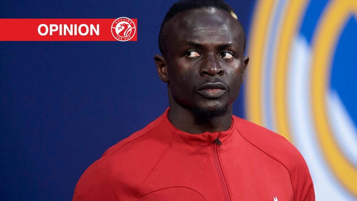 Sadio Mane of Liverpool prior the UEFA Champions League final match between Liverpool FC and Real Madrid at Stade de France