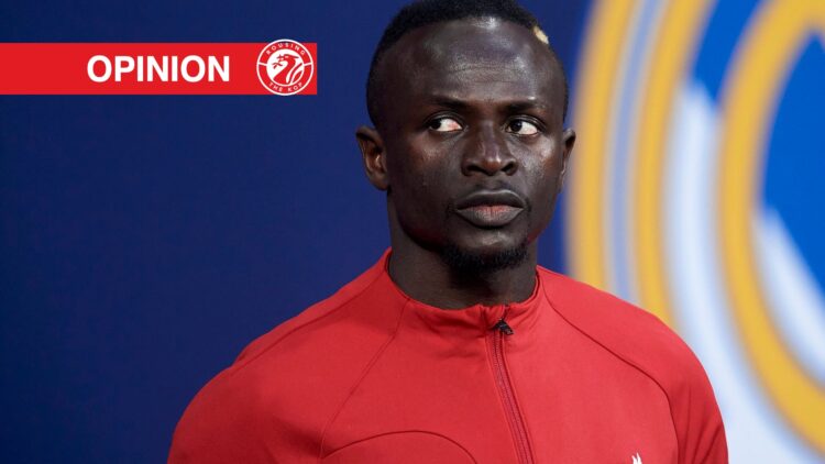 Sadio Mane of Liverpool prior the UEFA Champions League final match between Liverpool FC and Real Madrid at Stade de France