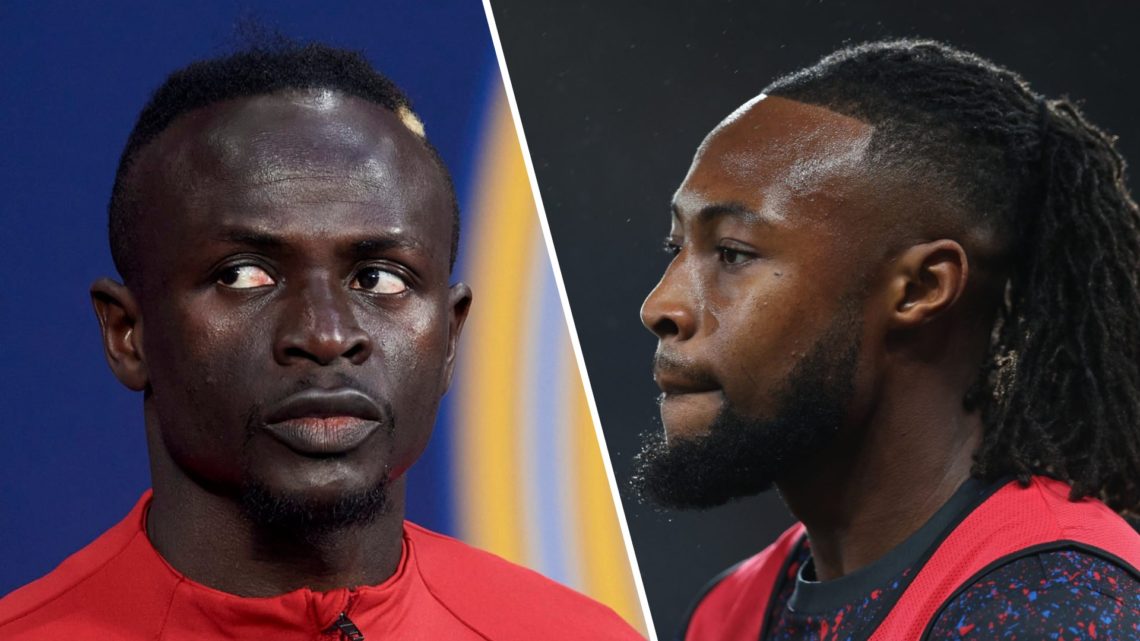 Sadio Mane pictured ahead of the 2022 UEFA Champions League final between Liverpool and Real Madrid at the Stade de France, Paris. Antoine Semenyo ...