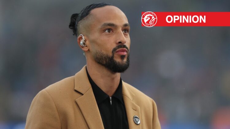 Theo Walcott looks on during the Premier League match between Brighton & Hove Albion and Arsenal FC at American Express Community Stadium
