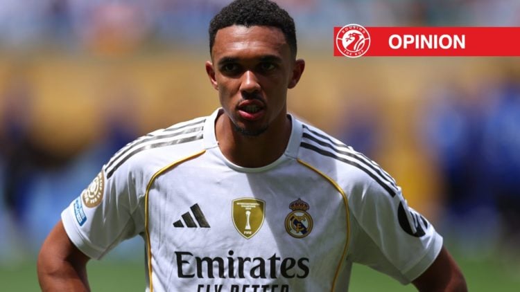 Trent Alexander-Arnold of Real Madrid during the FIFA Club World Cup 2025 group H match between Real Madrid CF and Al Hilal