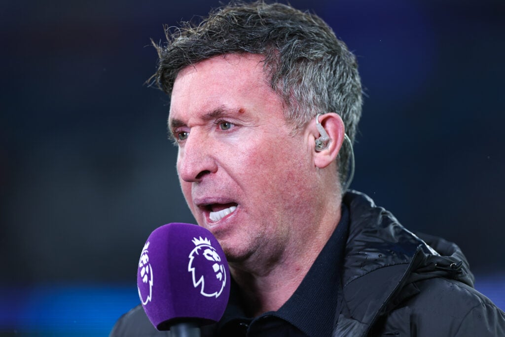 Robbie Fowler during the Premier League match between Manchester City and Liverpool at Etihad Stadium.