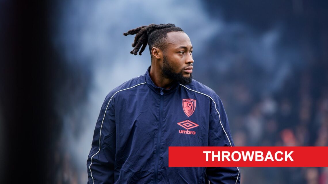 Antoine Semenyo of Bournemouth before the Premier League match between Crystal Palace and Bournemouth at Selhurst Park.