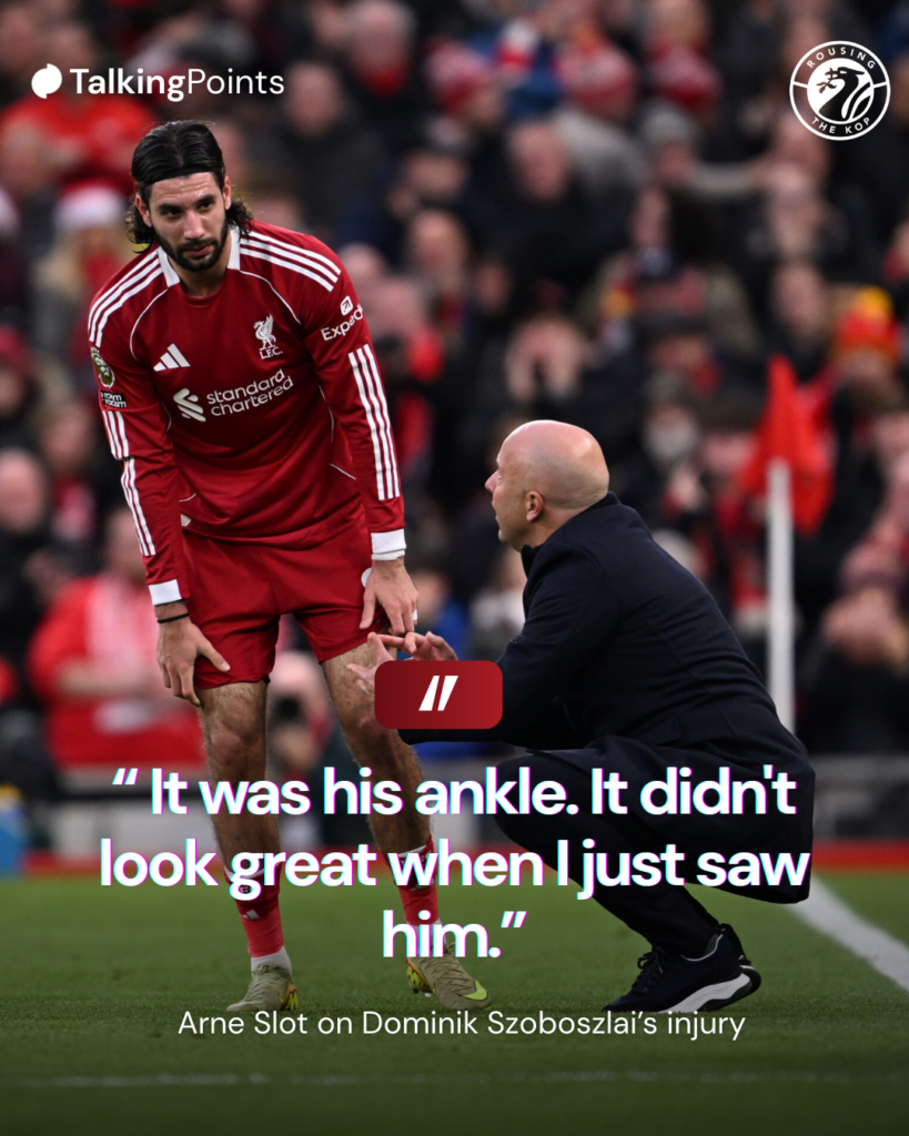 Dominik Szoboszlai injury quote