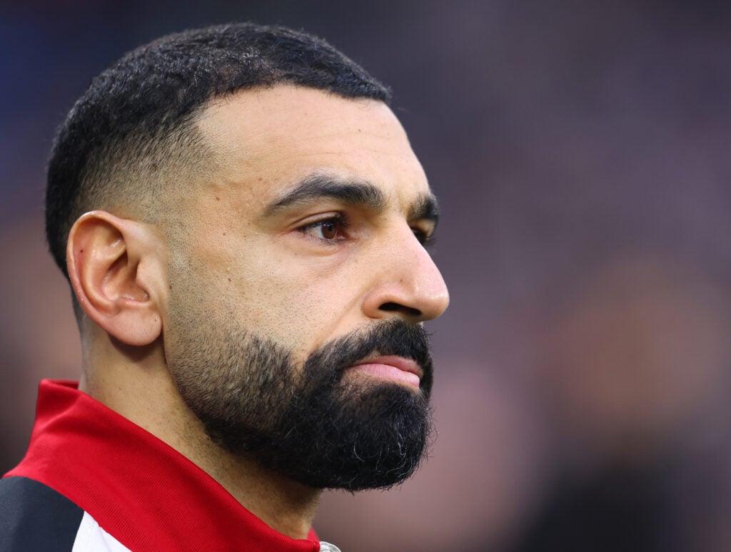 Mohamed Salah prior to Manchester City FC v Liverpool FC - Premier League