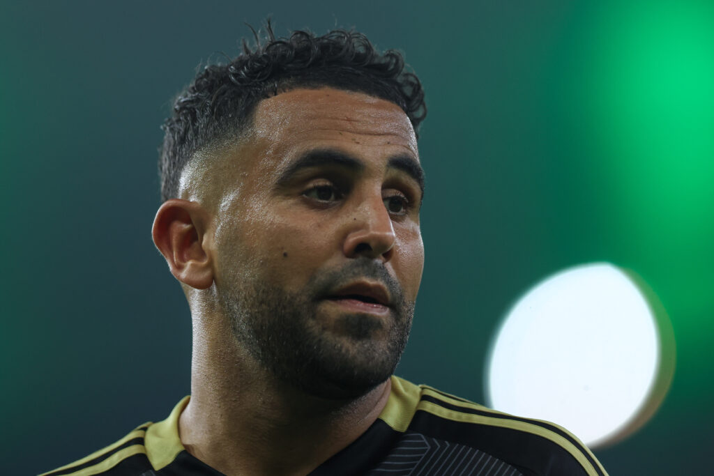 Riyad Mahrez during Al Ahli SFC v Al Fayha - Saudi Pro League