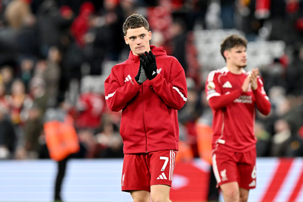 Florian Wirtz after Liverpool v Wolverhampton Wanderers - Premier League