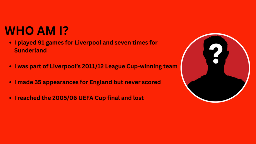 Liverpool vs Sunderland guess the player
